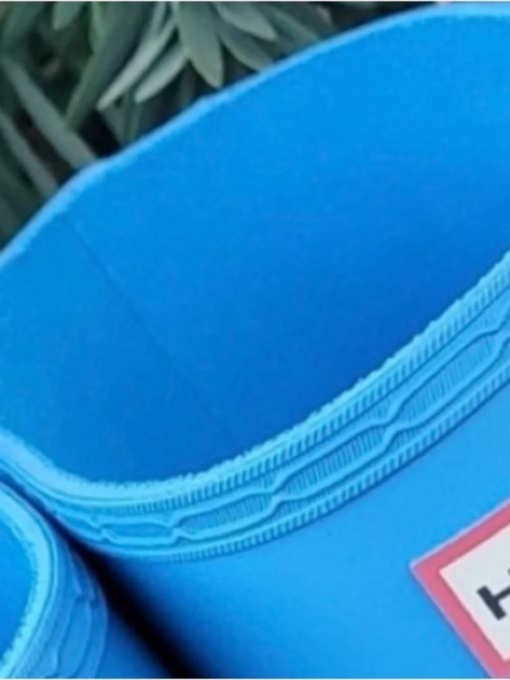 Hunter Bright Blue Tall Waterproof Rain Boots